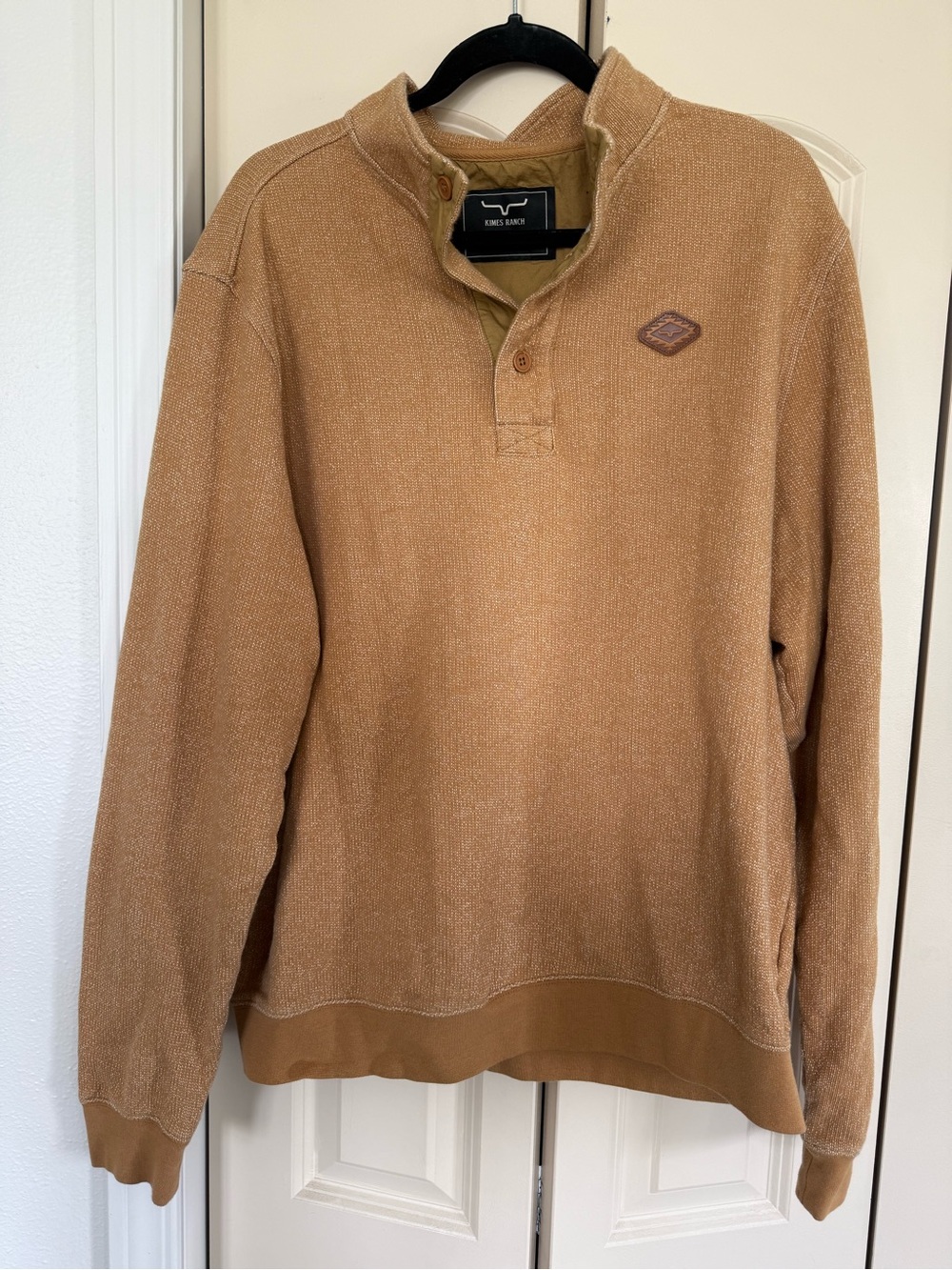 Kimes Ranch Men’s Pullover - Burnt Orange